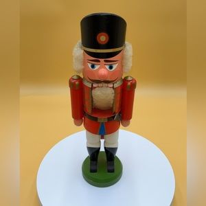 Vintage wooden nutcracker made in Germany, Christmas